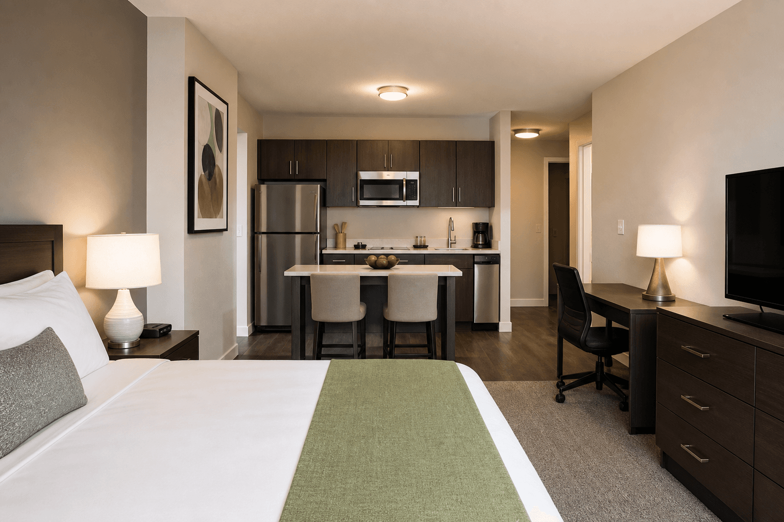 Extended stay suites with full kitchen OKC