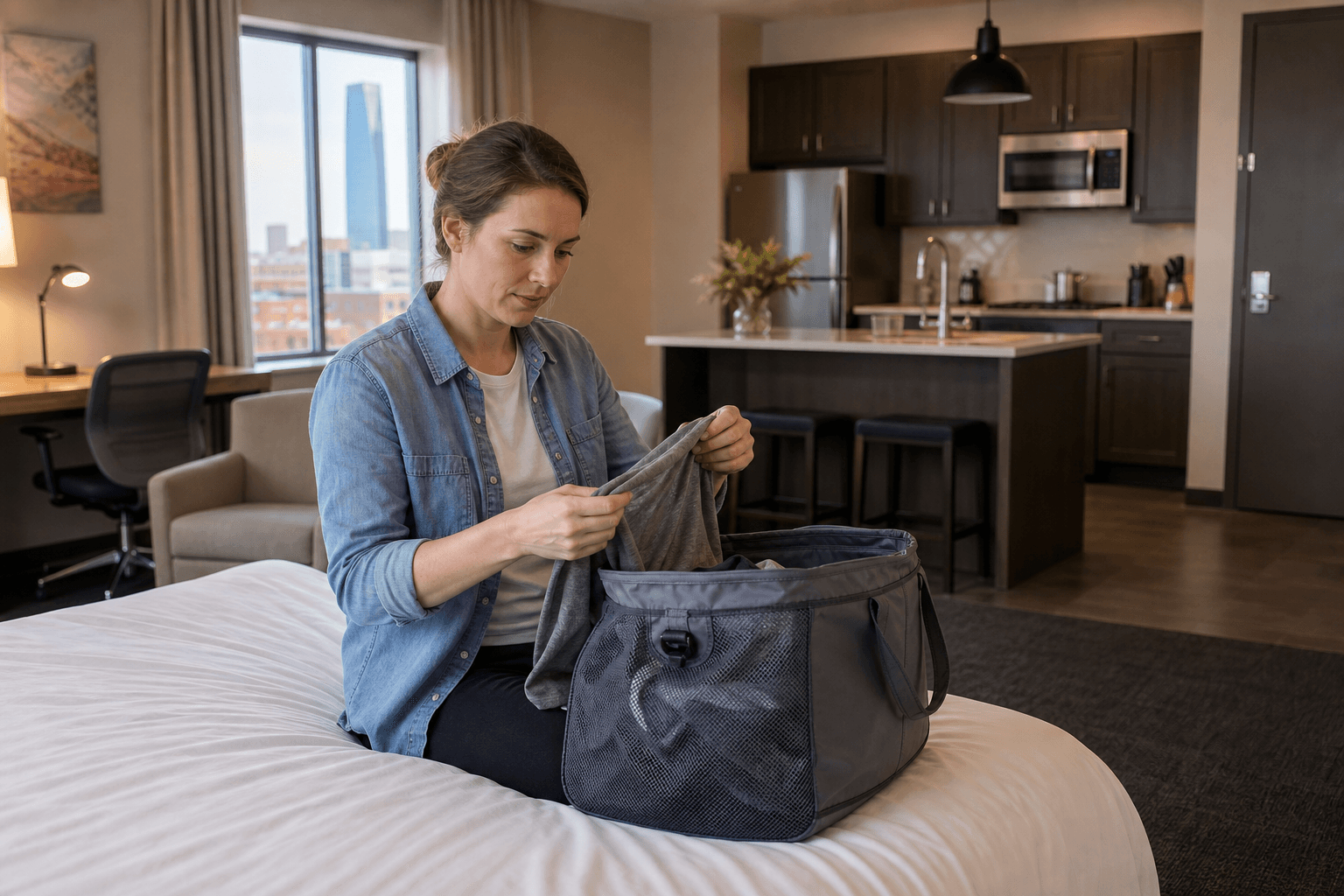 How Can You Plan Laundry for a Longer Hotel Stay?